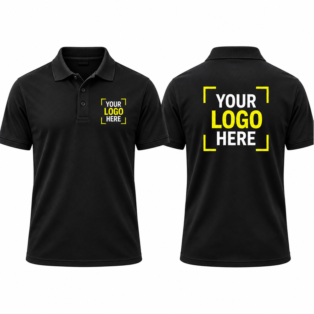 Custom Workwear Polo Shirt – Upload Your Logo