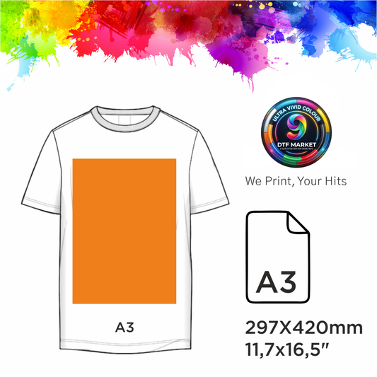 A3 DTF Transfer Sheet