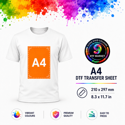 A4 DTF Transfer Sheet