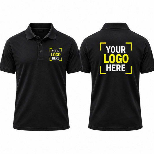 Custom Workwear Polo Shirt – Upload Your Logo