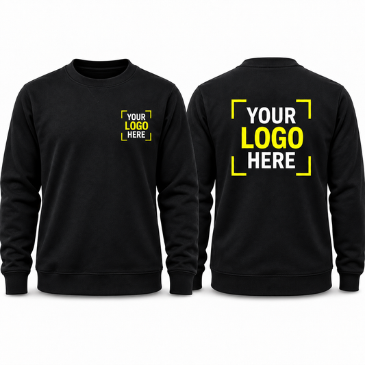 Custom Workwear Sweatshirt – Upload Your Logo