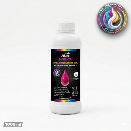 Pars Premium Magenta DTF Ink – 1 Litre