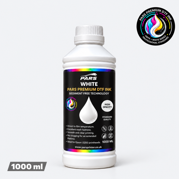 Pars Premium White DTF Ink – 1 Litre