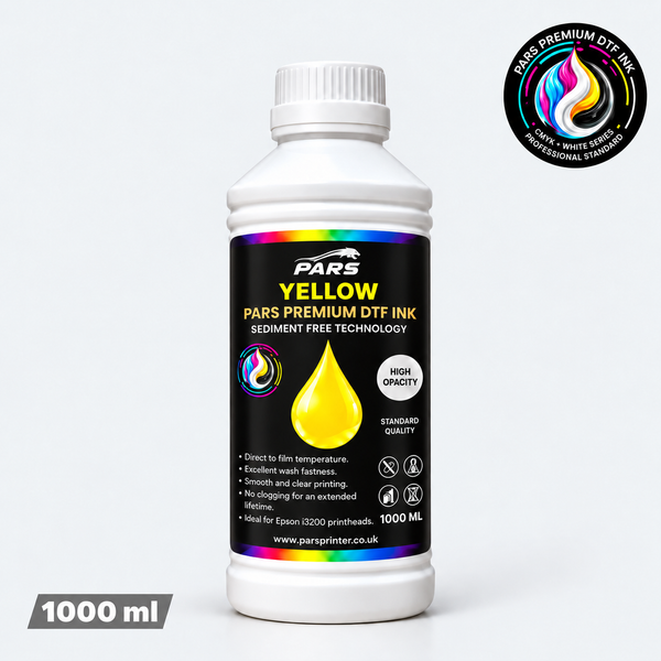 Pars Premium Yellow DTF Ink – 1 Litre